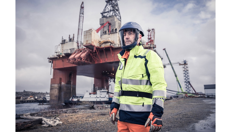 Foto de Sundström Safety presenta el casco SR 575: protección respiratoria eficiente para entornos exigentes