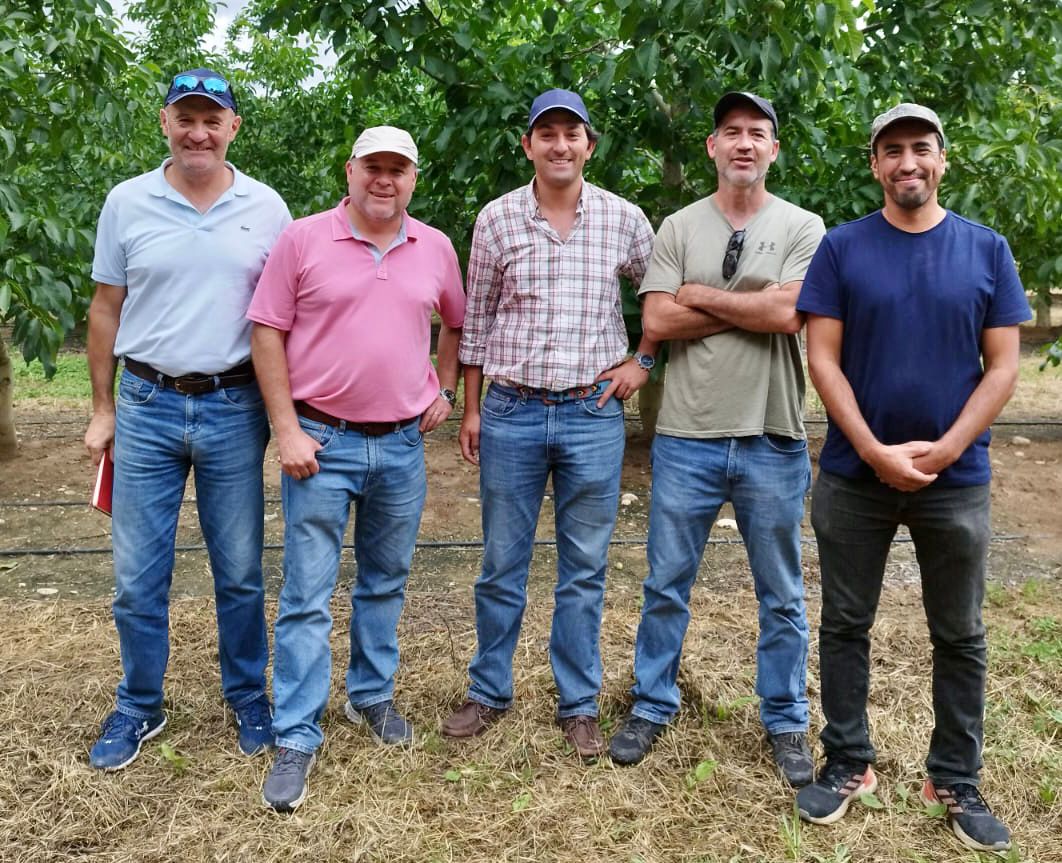 Equipa da EasyNut Tecnologa. Ao centro, Manuel Machadinha, responsvel da empresa para a Pennsula Ibrica