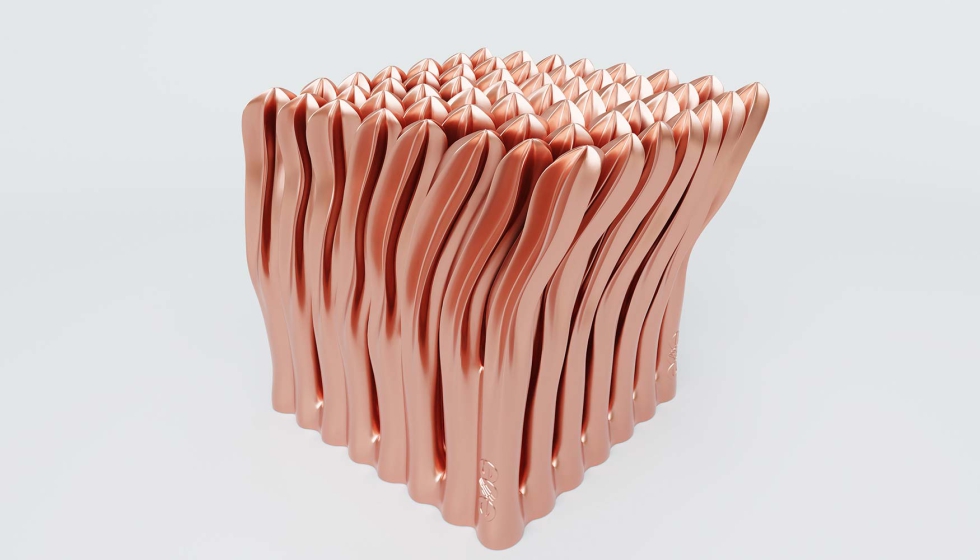 Intercambiador en forma de an�mona de mar. Foto: EOS