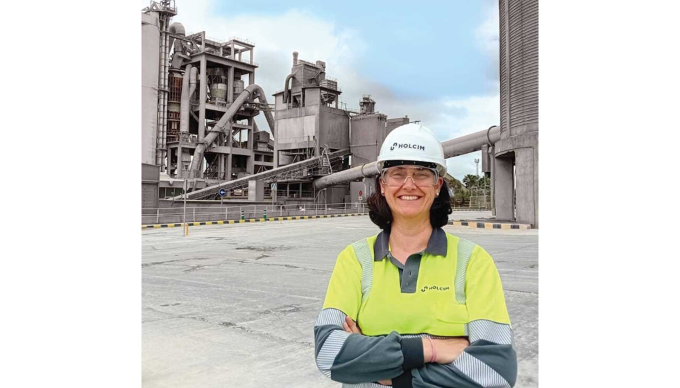 Mariola L�pez es la nueva directora de la planta de Holcim de Jerez de la Frontera (C�diz)