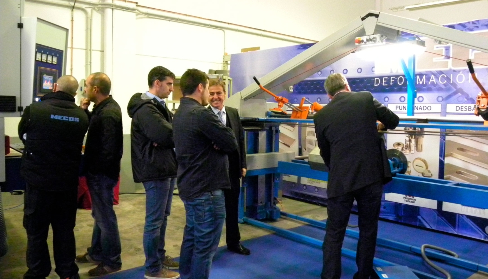 Las instalaciones de Mecos albergan tambi�n el espacio necesario para realizar jornadas de puertas abiertas para mostrar las �ltimas incorporaciones...
