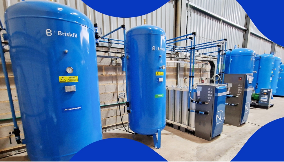A Briskfil vai expor na EMAF o equipamento Booster Briskfil Indy VII, com capacidade at 40 bar...