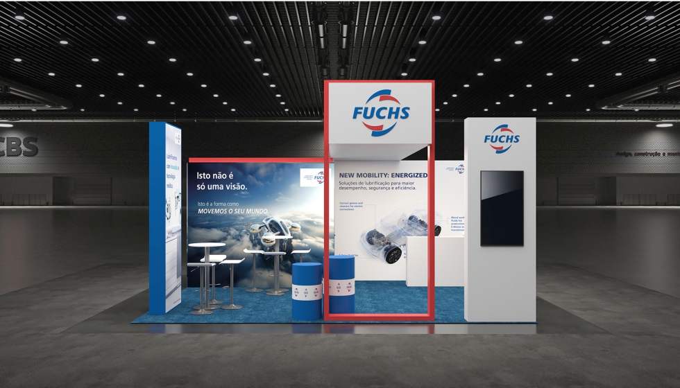 A Fuchs vai estrear um novo stand na EMAF 2025