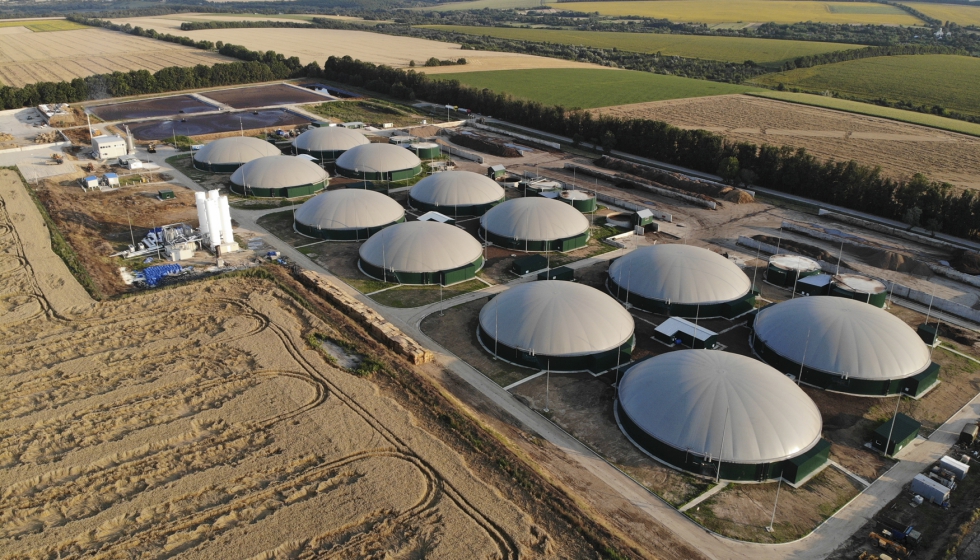 Planta de producci�n de biometano