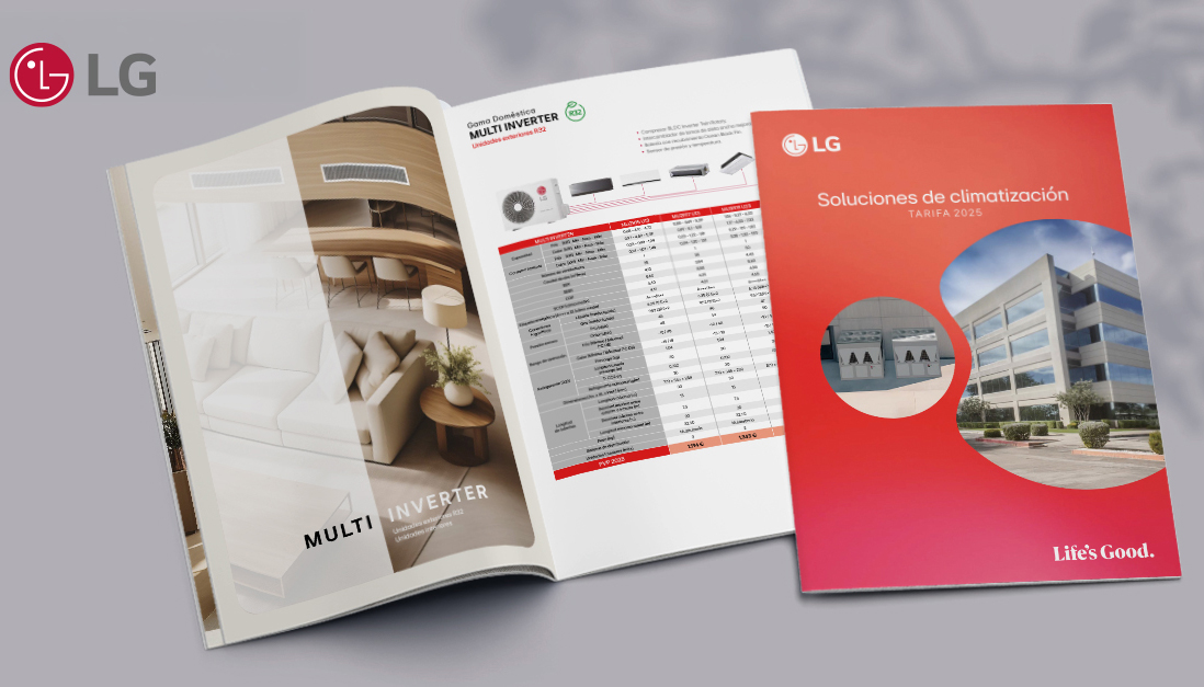 LG lanz� en Espa�a su nueva Tarifa de Soluciones de Climatizaci�n 2025 con novedades en su portfolio