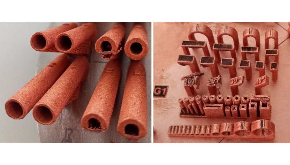 Probetas iniciales de la investigacin del proyecto GreenLaser