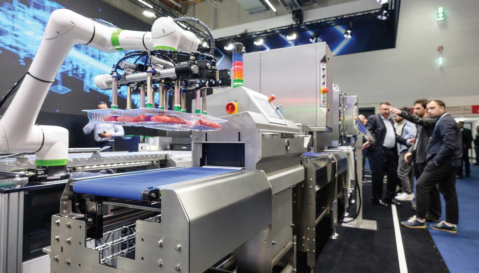 L�nea de inspecci�n automatizada de Bizerba. Foto: Messe Frankfurt Exhibition GmbH / Pietro Sutera
