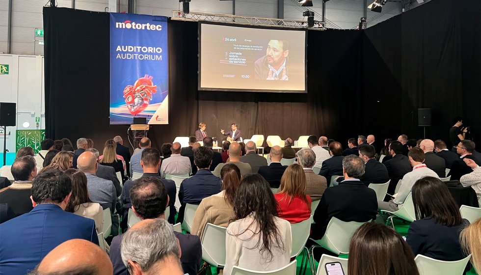 Imagen de la jornada dedicada a las estaciones de servicio en Motortec 2025