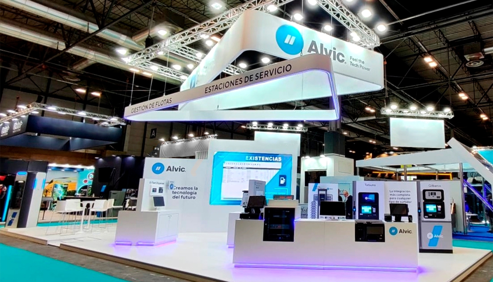Cada �rea del stand de Alvic logr� transmitir su capacidad para ofrecer soluciones integradas y conectadas en todas sus divisiones...