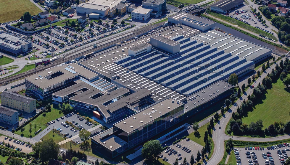 La sede central del Grupo Engel en Schwertberg, Austria