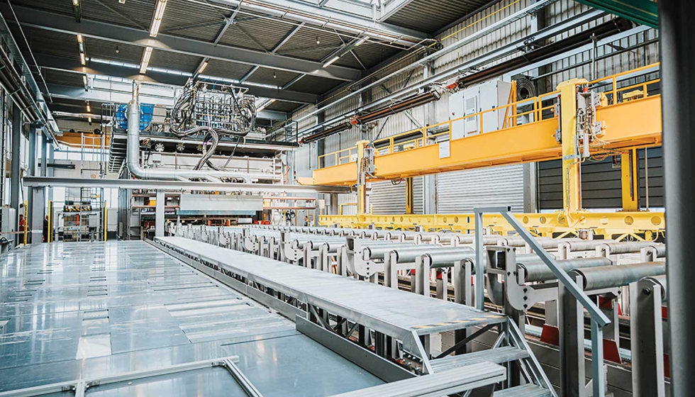 Nueva planta de producci�n de paneles