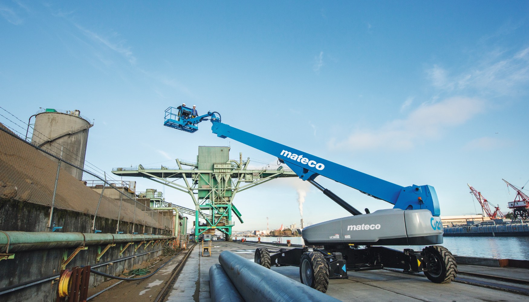 Plataforma telesc�pica de mateco