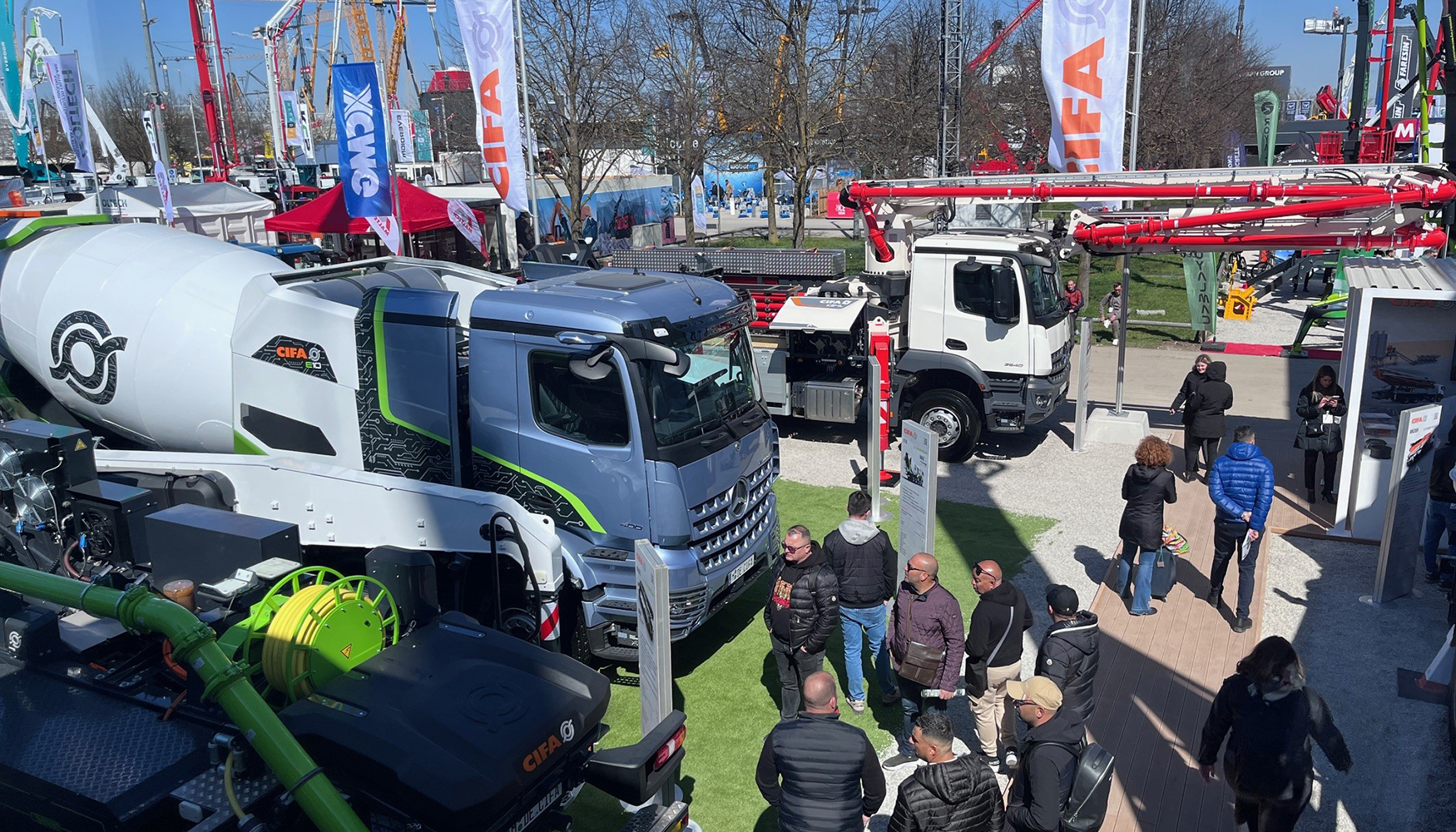 Stand de Cifa en Bauma