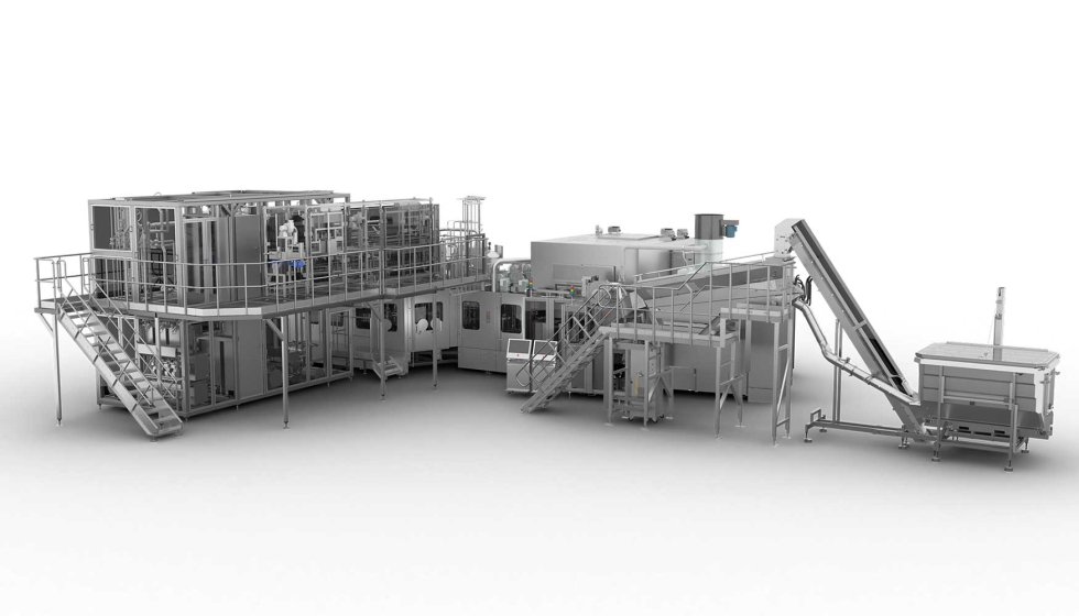 La Aseptic Combi Predis es una soluci�n integrada de soplado, llenado y taponado de botellas PET que incorpora Predis...