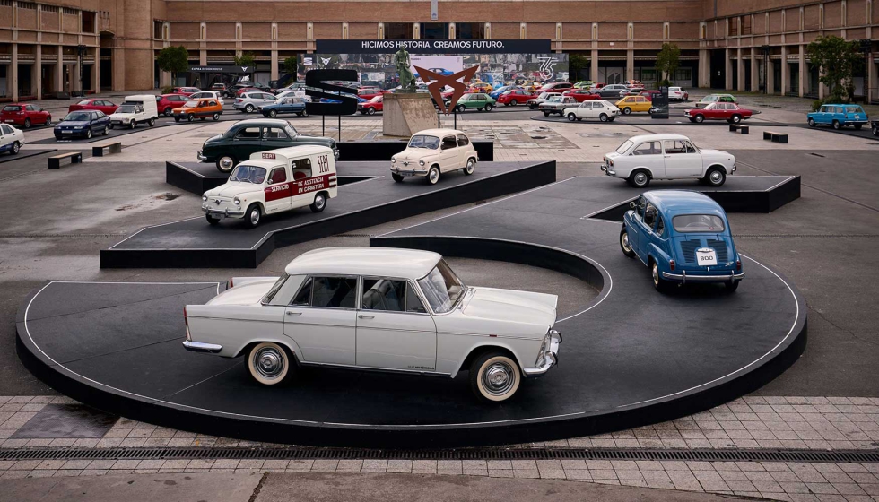 A lo largo de su historia, Seat ha fabricado más de 21,5 millones de vehículos de 77 modelos distintos que han llegado a clientes de todo el mundo... A lo largo de su historia, Seat ha fabricado más de 21,5 millones de vehículos de 77 modelos distintos que han llegado a clientes de todo el mundo...