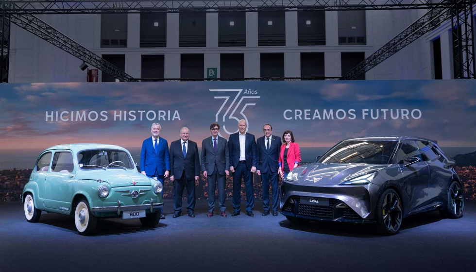 La Plaza Univers de Barcelona acogió el primer acto de celebración del aniversario de Seat con una exposición en la que se repasan las siete décadas... La Plaza Univers de Barcelona acogió el primer acto de celebración del aniversario de Seat con una exposición en la que se repasan las siete décadas...