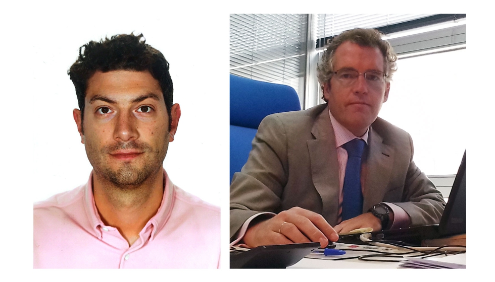 De izquierda a derecha, Juan Diego Berj�n y Andr�s Nasarre