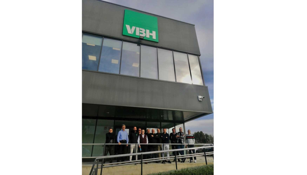 La jornada de formacin de Aluminios MARTON se celebr en las instalaciones de VBH Training Workshop, en Galicia