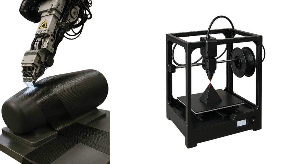 Figura 1: Proceso DFP / Proceso FDM