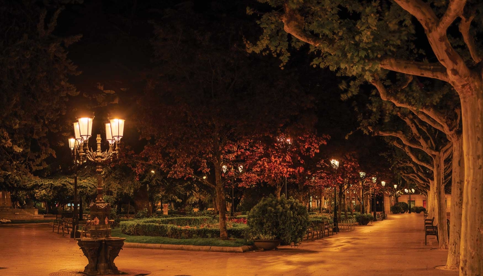 Luz c�lida y homog�nea en zonas nobles de Logro�o, con tecnolog�a ATP de bajas potencias