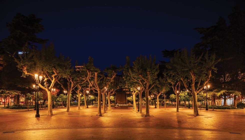 Equipamiento LED con Difusor Confort en zona hist�rica, mejorando la percepci�n visual nocturna