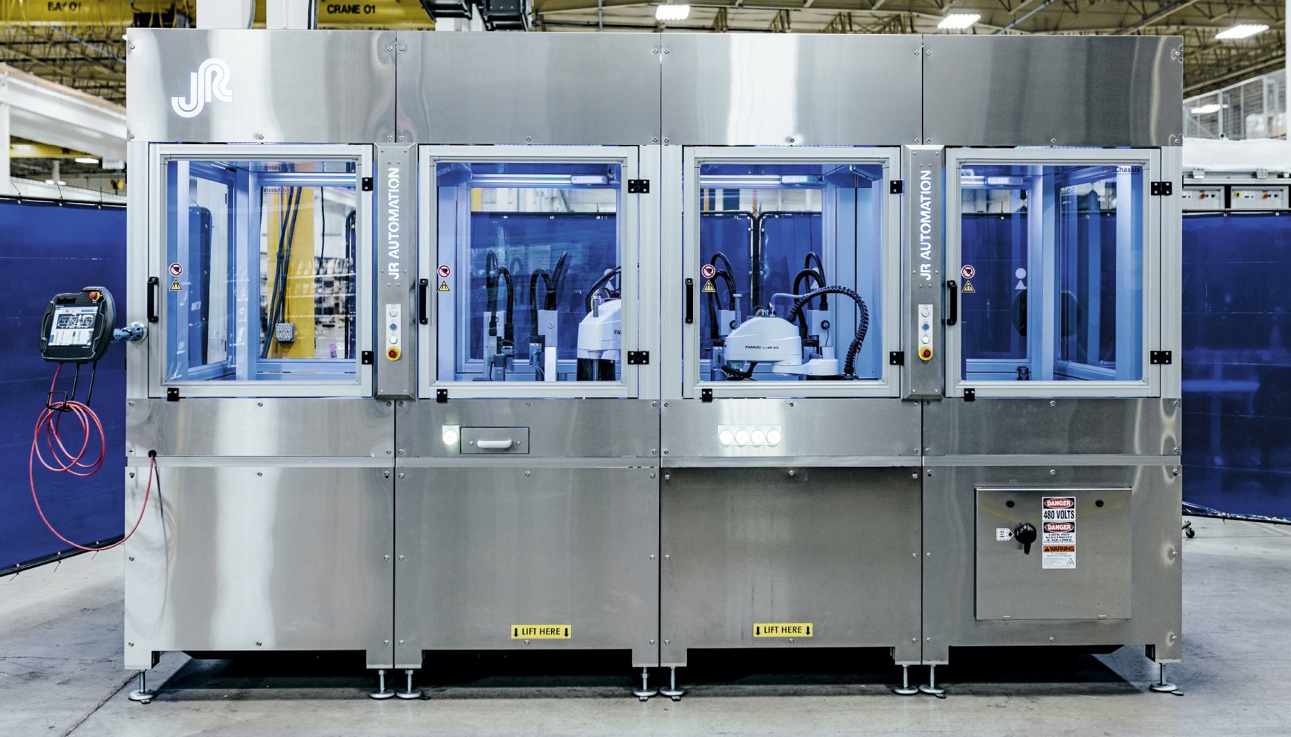 JR Automation ha desarrollado el sistema FlexChassis como plataforma de automatización modular para aumentar la velocidad de comercialización de los... JR Automation ha desarrollado el sistema FlexChassis como plataforma de automatización modular para aumentar la velocidad de comercialización de los...
