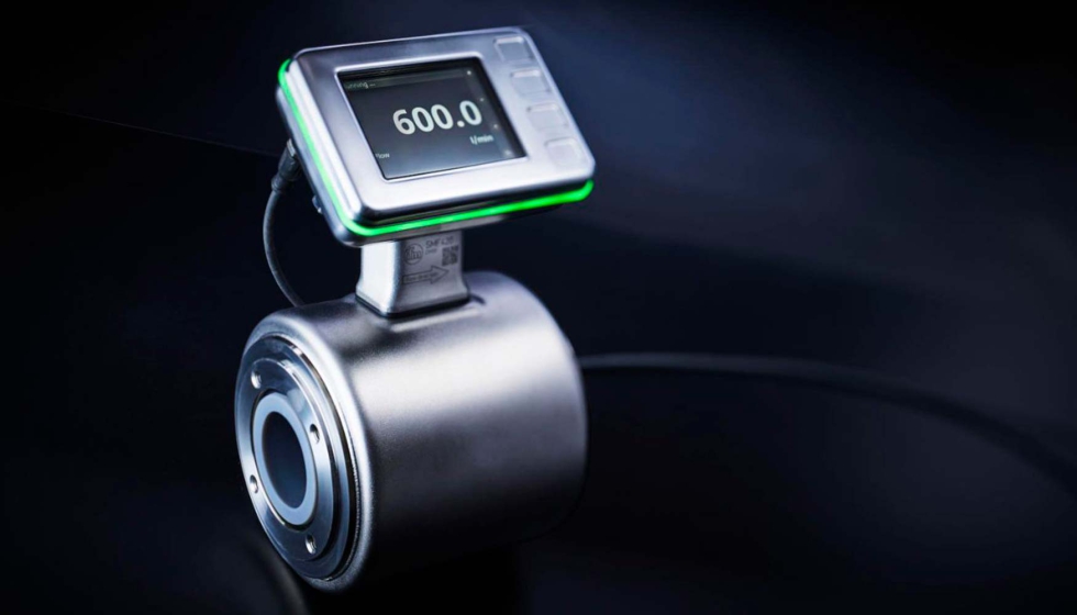 Nuevo caudalmetro magneto-inductivo SM Foodmag de Ifm