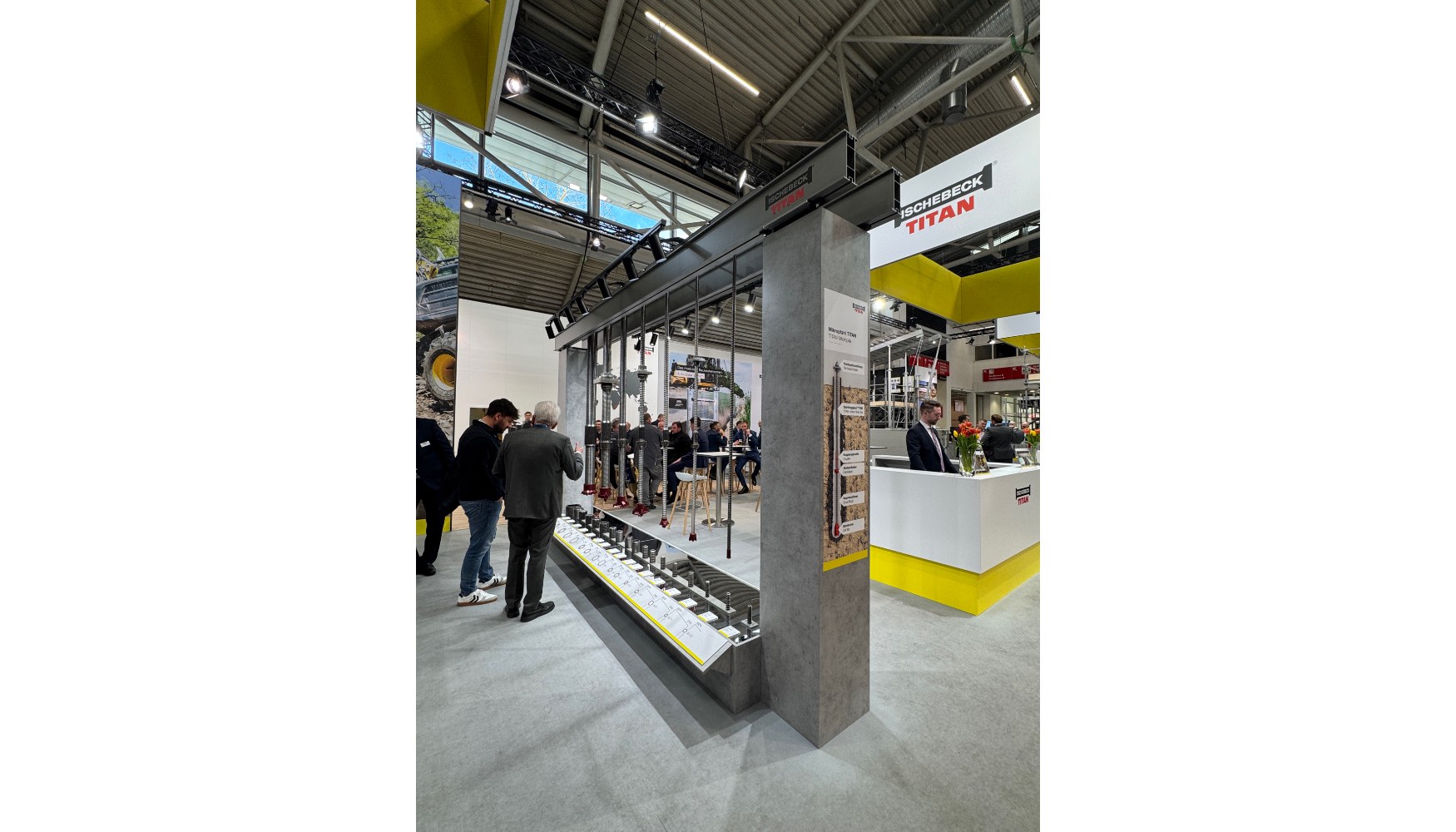 En el stand se pudo ver una notable representacin de la gama de la compaa