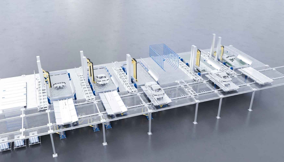 Foto de Dürr amplía el sistema de pretratamiento EcoProWet para incluir la cataforesis