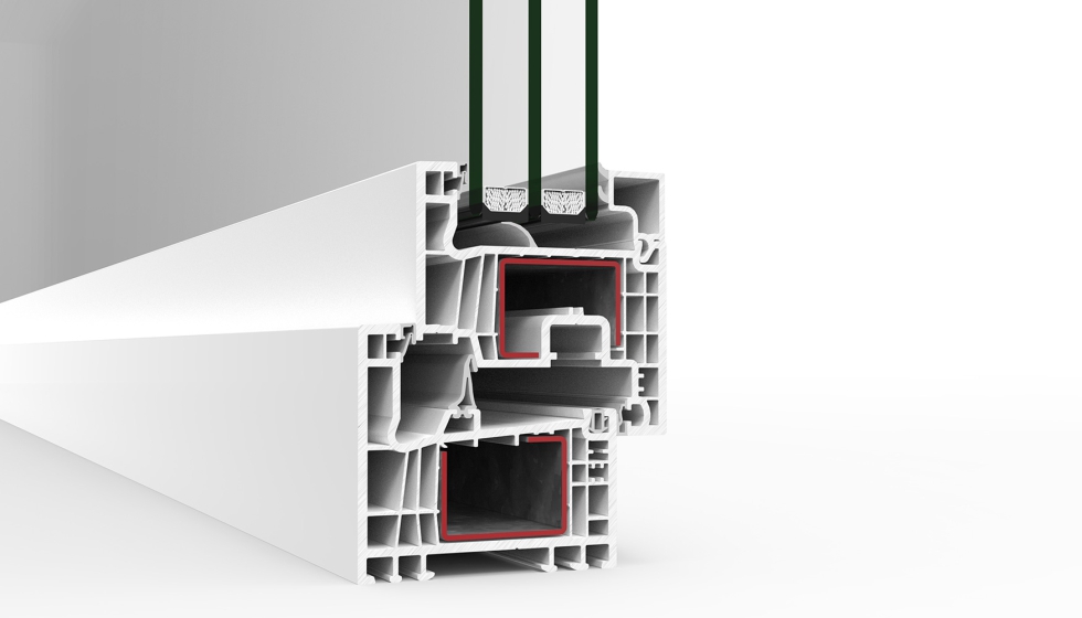 Detalle del nuevo sistema Cortizo A78
