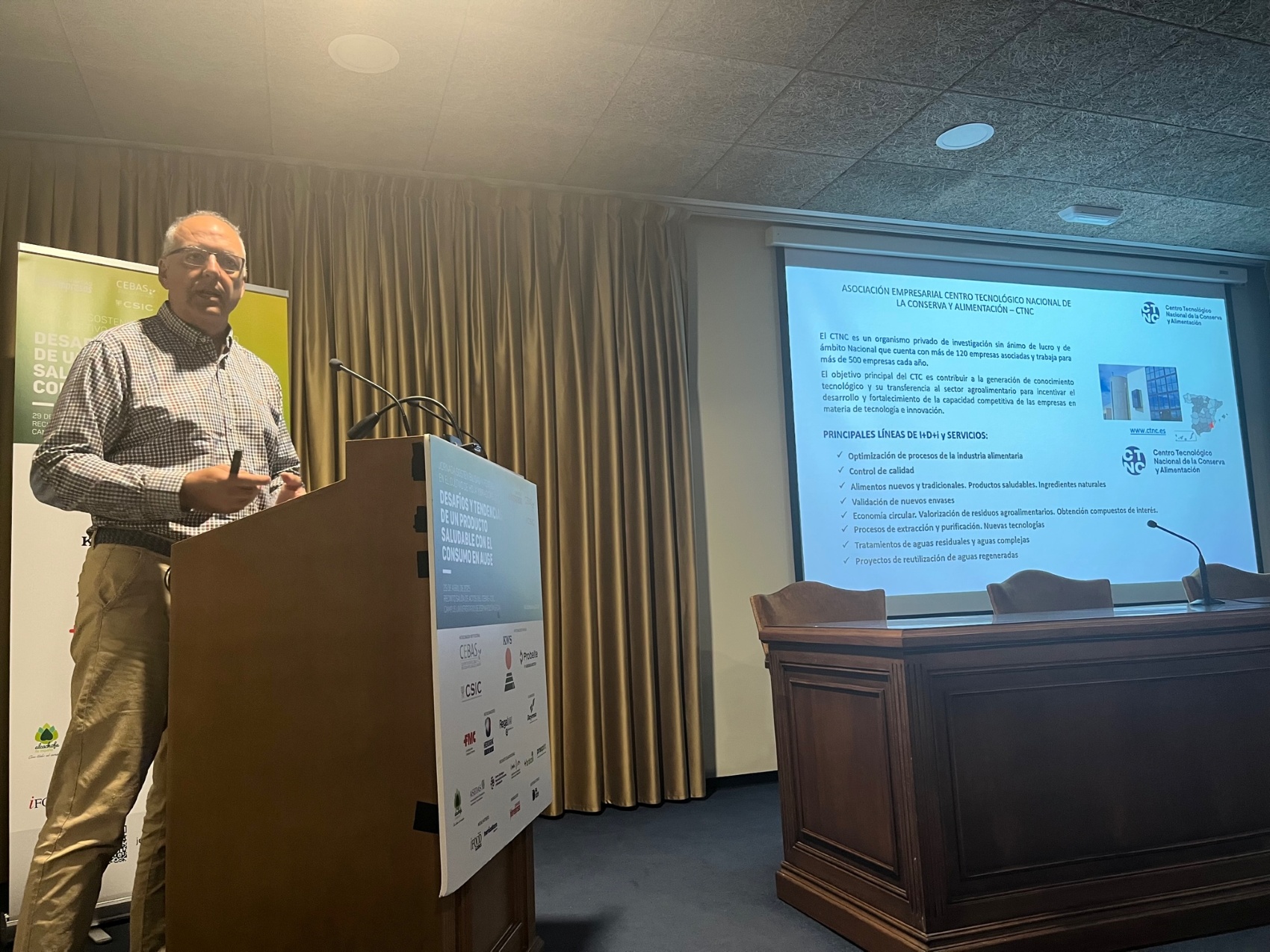 Luis Miguel Ayuso, coordinador del rea de Agua y Medioambiente del Centro Tecnolgico Nacional de la Conserva y la Alimentacin (CTNC)...