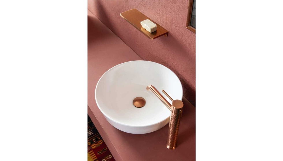 Lavabo circular exento Kendra de Solerbath