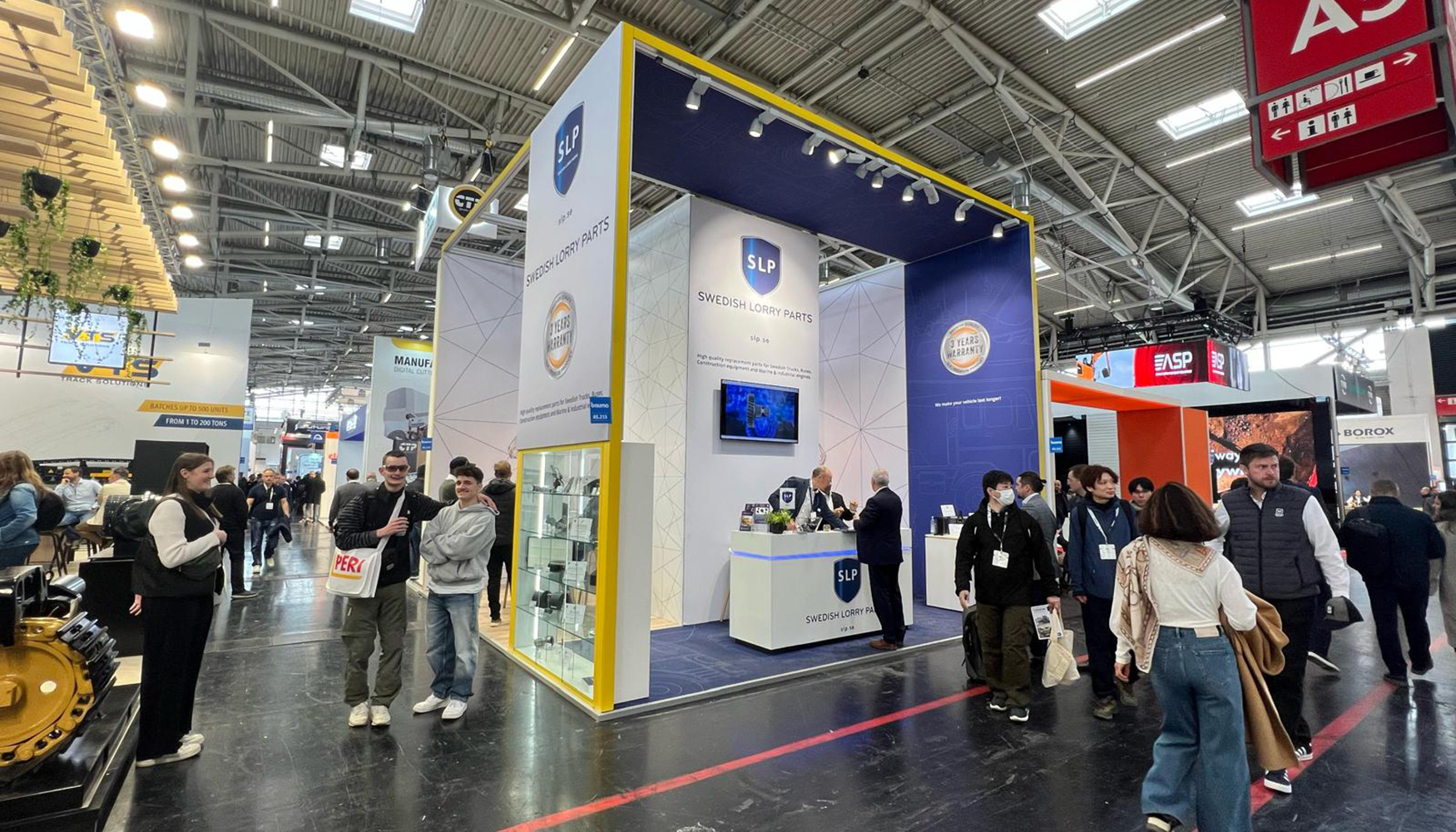 Stand de SLP en Bauma 2025