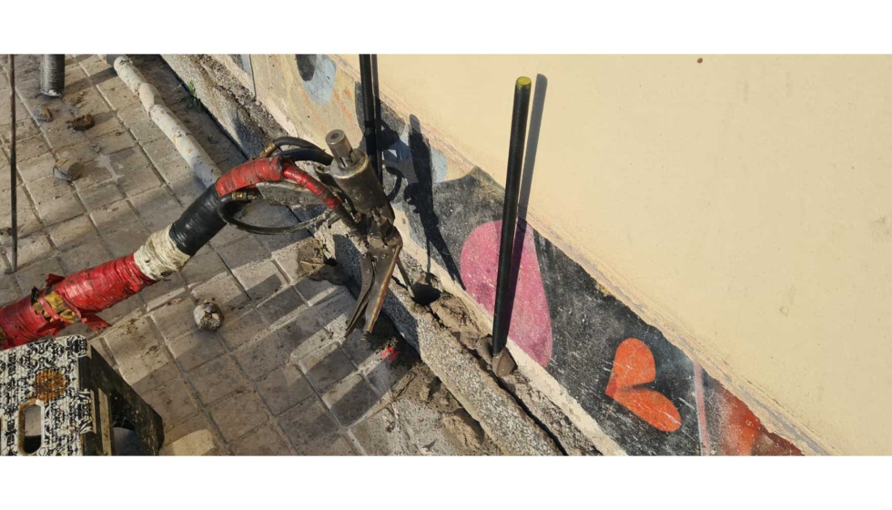 Una vez que se solidifica...