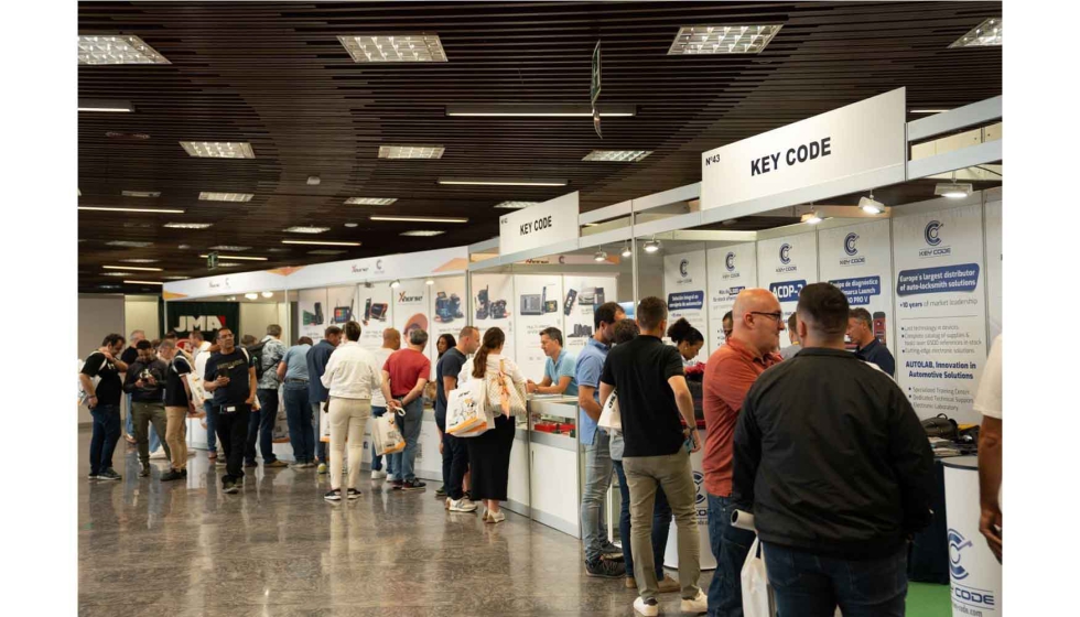 El recinto ferial facilitaba el networking entre visitantes y expositores