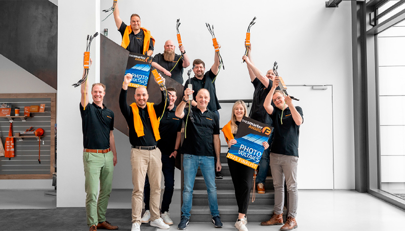 El sistema PV Inline fue galardonado en la categor�a 'Photovoltaics' durante los premios 'The smarter E Award'