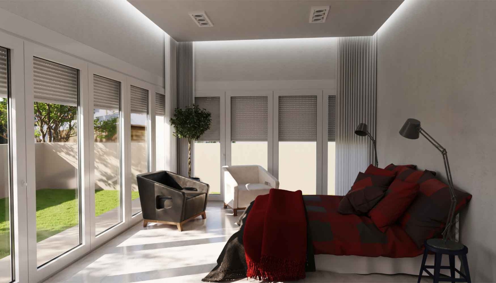 La persiana solar de Glass by Gaviota es una soluci�n elegante y sostenible