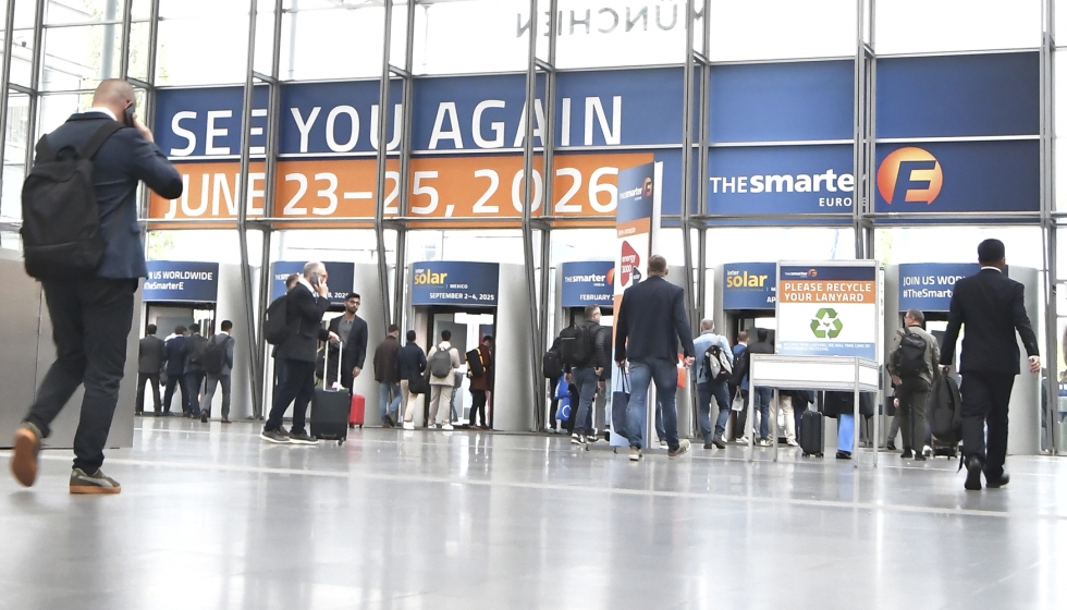 Recinto ferial Messe M�nchen en The smarter E Europe 2025