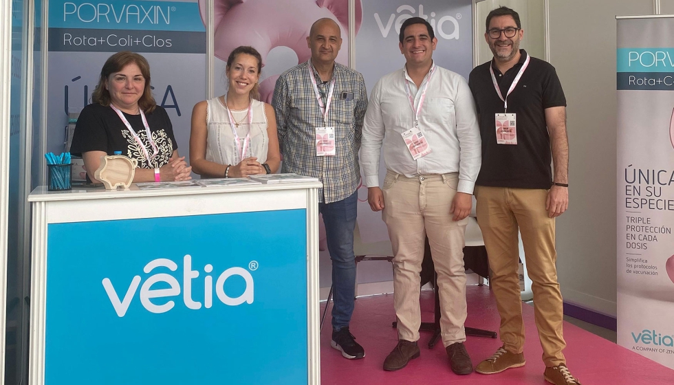 Stand de Vetia Animal Health en el IX Congreso de Anavepor