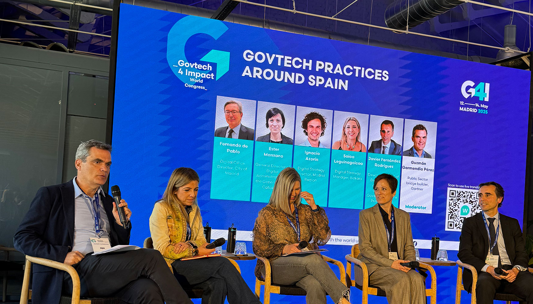 Guzm�n Garmendia, ex director general de Telecomunicaciones y Digitalizaci�n en el Gobierno de Navarra...