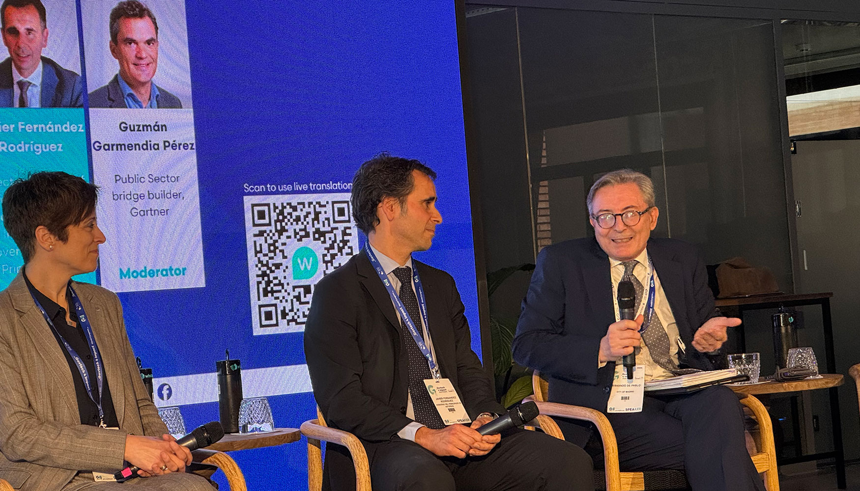 Los expertos compartieron su visi�n sobre c�mo la administraci�n p�blica puede aprovechar la tecnolog�a para mejorar sus servicios y operaciones...