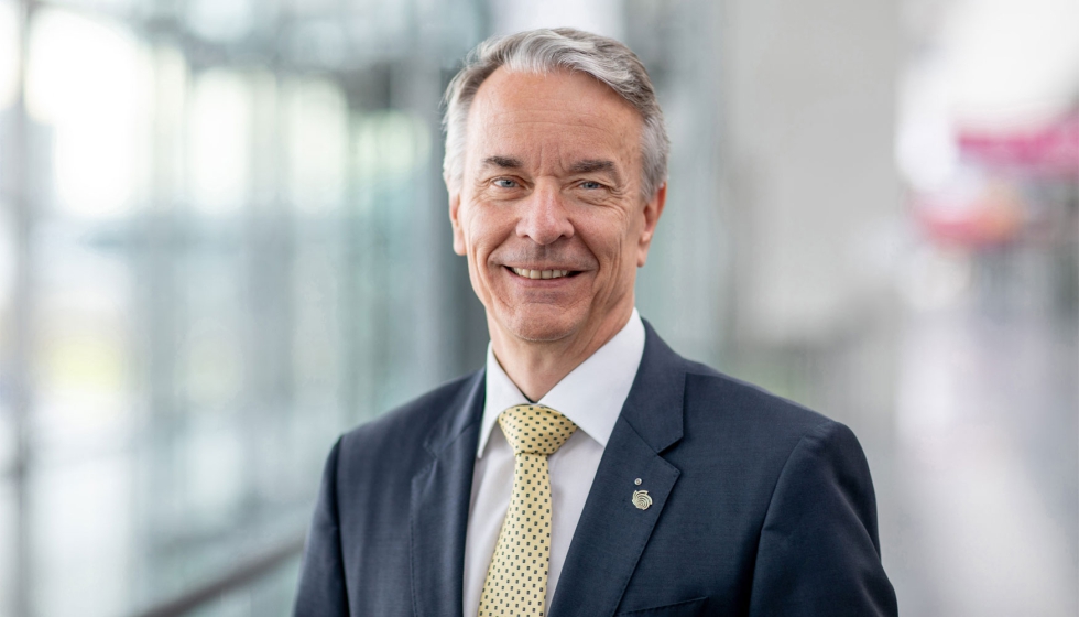 Roland Bleinroth, presidente de Messe Stuttgart. Foto: Messe Stuttgart