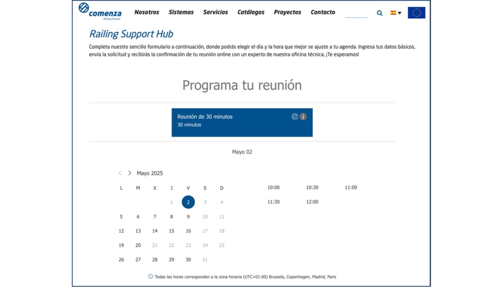 Servicio de soporte técnico online de Comenza