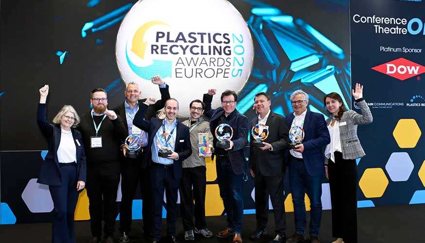 Os prmios foram entregues aos vencedores no dia 2 de abril, durante a feira Plastics Recycling Show Europe 2025