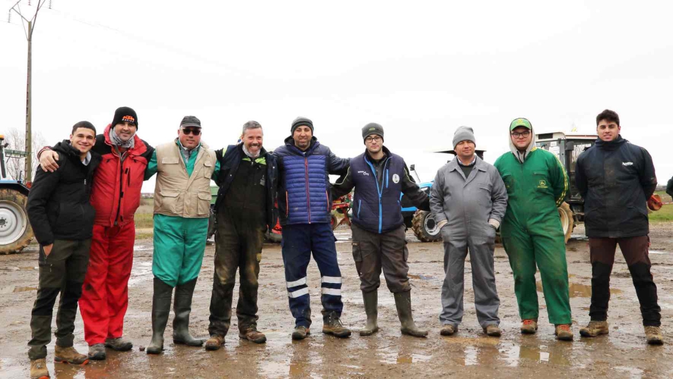 Los nueve participantes en la edici�n de este a�o