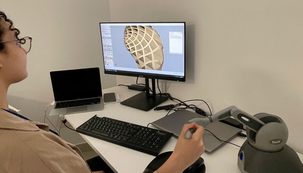 Software Freeform y dispositivo hptico en Parc Taul de Sabadell