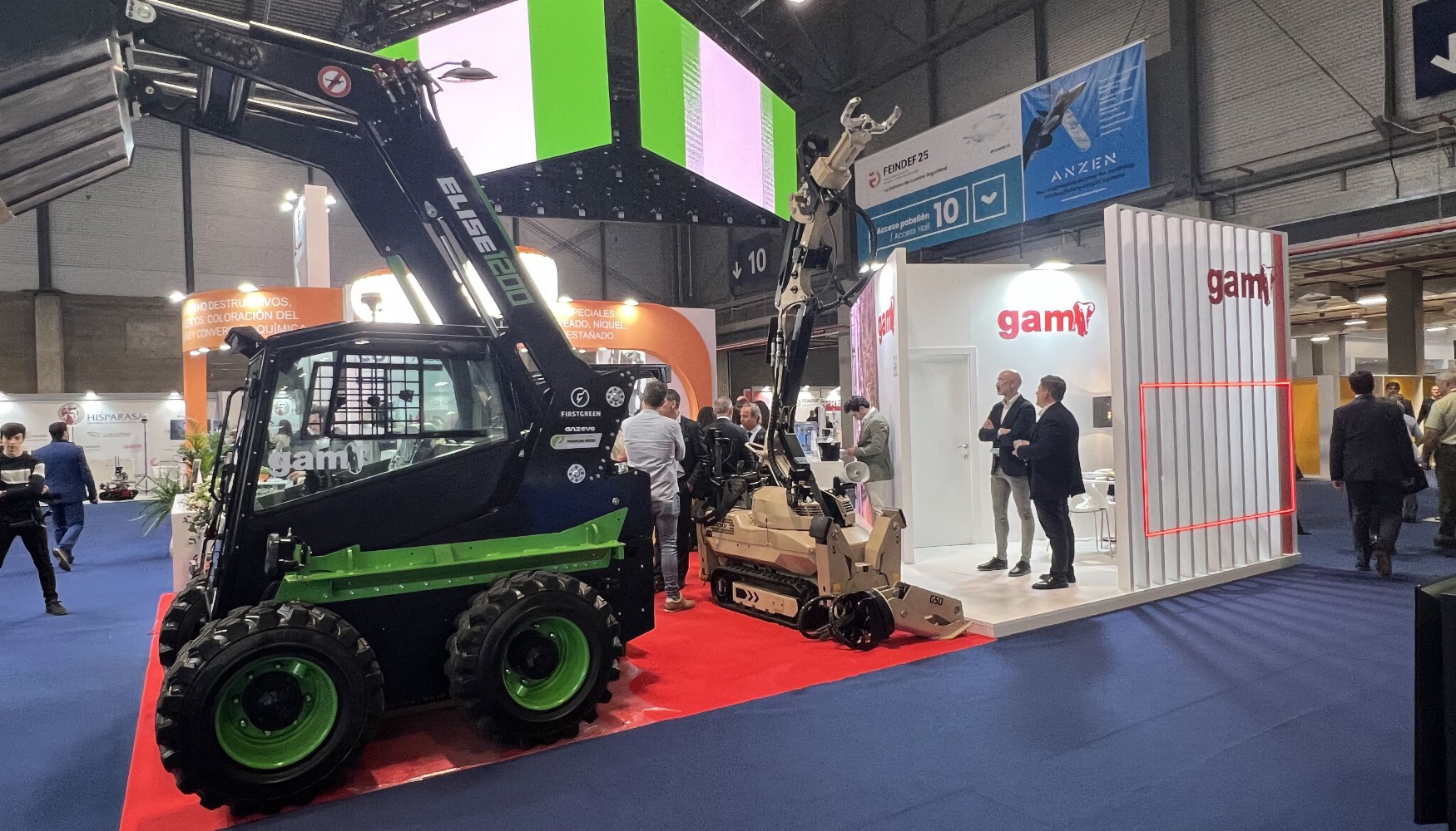 Stand de GAM en Feindef 2025