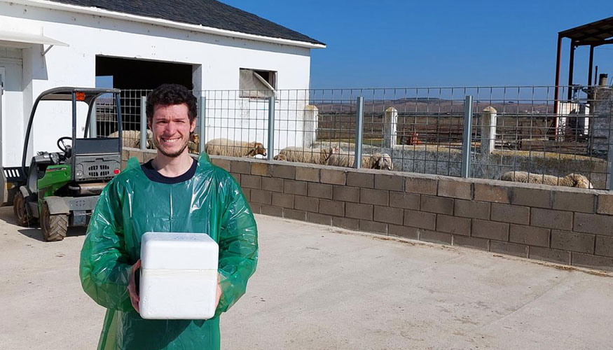 Giulio Galli, estudiante de doctorado e investigador del proyecto Nematools