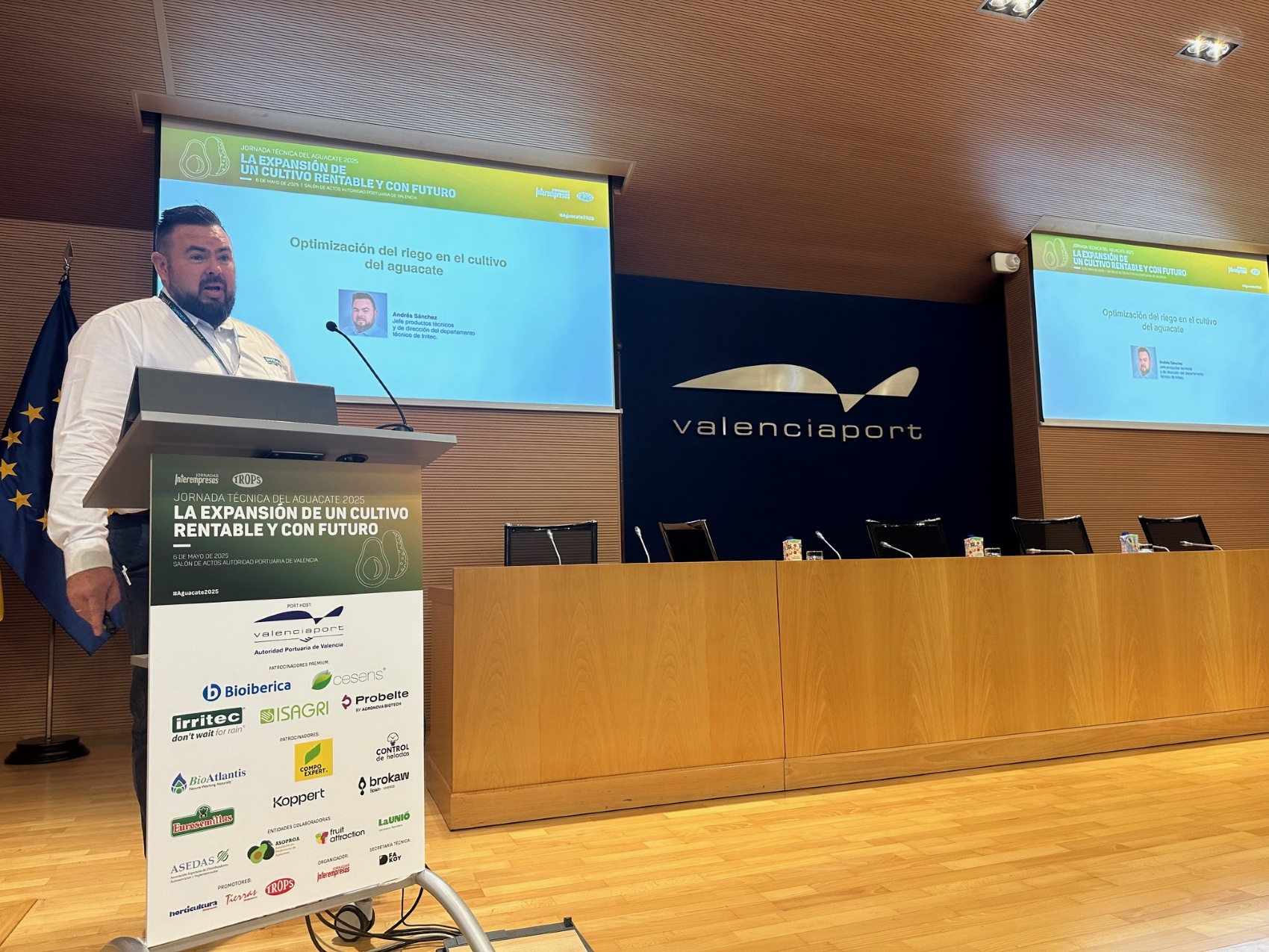 Andrs Snchez, jefe de Productos Tcnicos y de Direccin del Departamento Tcnico de Irritec