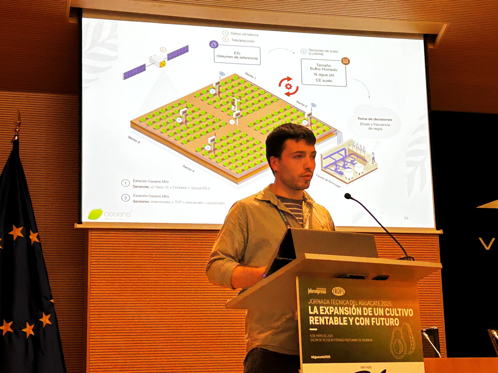 Samuel Martnez, ingeniero agrnomo de Cesens